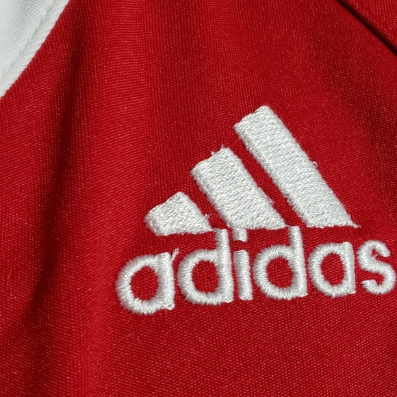 Adidas red and white baseball Jersey climacool - Picture 3 of 5
